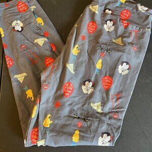 Pennywise IT Horror Legging Pants Halloween Horror Size 2X (104)
